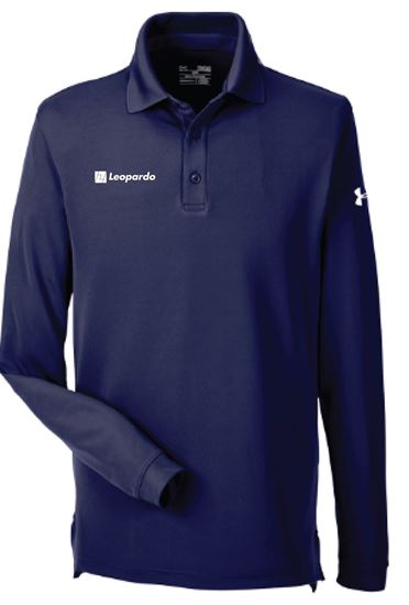 Picture of Men's Under Armour Long Sleeve Performance Polo (Midnight Navy)