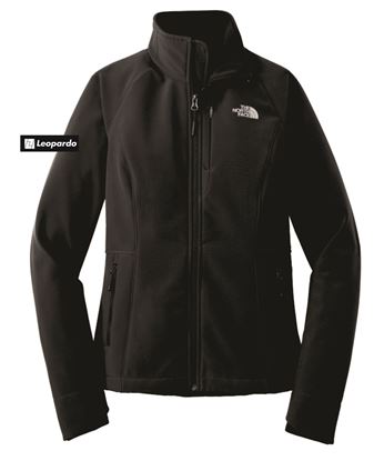Picture of Women's The North Face Soft Shell Jacket (White logo)