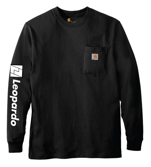 Picture of Long Sleeve Carhartt Pocket Long Sleeve T-Shirt (Black)