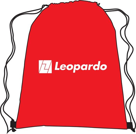 Picture of Red Drawstring Bag