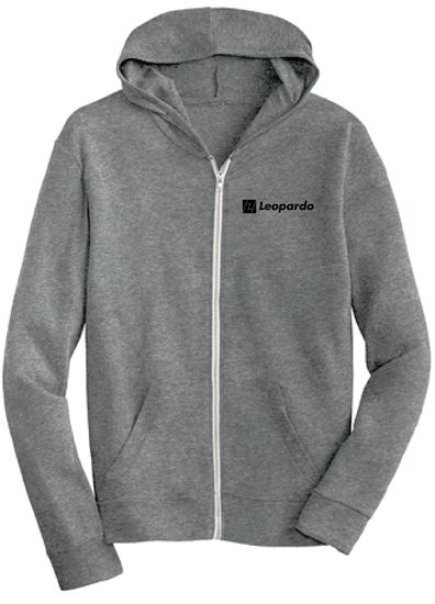 Picture of Men's Eco-Jersey Full Zip Hoodie (Eco-Grey)