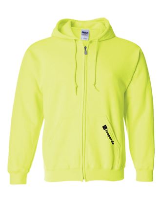 Picture of Full-Zip Hoodie (Safety Green - embroidered)
