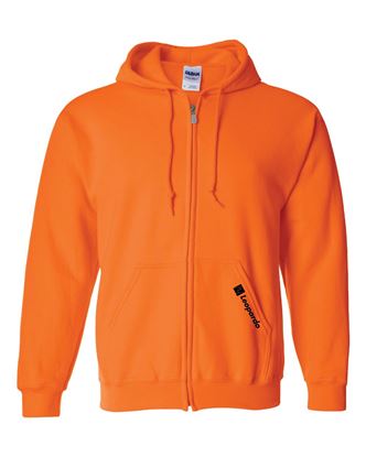 Picture of Full-Zip Hoodie (Safety Orange - embroidered)