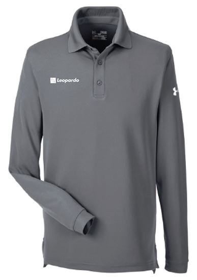 Picture of Men's Under Armour Long Sleeve Performance Polo (Graphite)