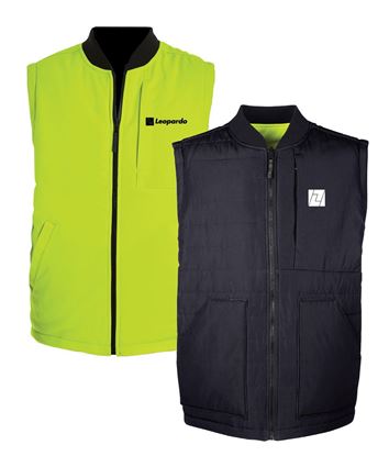 Picture of Reversible Vest (Black/Safety Yellow)