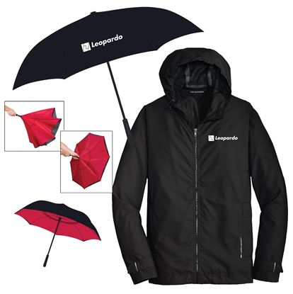 Picture of Keep Dry (Inversion Umbrella and Men's Rain Slicker)