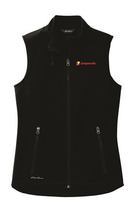Picture of Women's Eddie Bauer Soft Shell Vest (Full color logo)