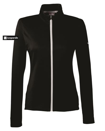 Picture of Women's Puma Golf Full-Zip (Black)