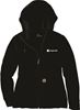 Picture of Women's Carhartt Full-Zip Hooded Sweatshirt (Black)