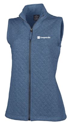 Picture of Women's Quilted Vest (Stone Blue)