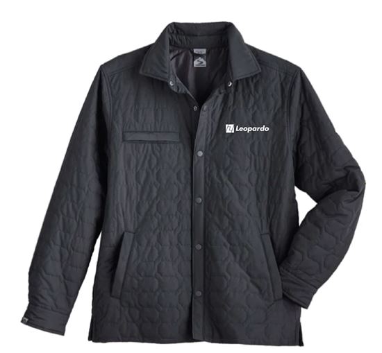 Picture of Men's Eco Made Quilted Shacket (Black)
