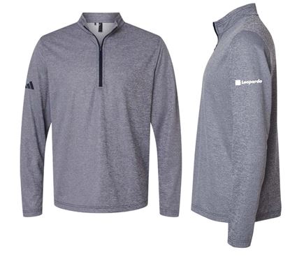 Picture of Men's Adidas Space Dyed Quarter Zip (Navy)