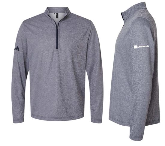 Picture of Men's Adidas Space Dyed Quarter Zip (Navy)