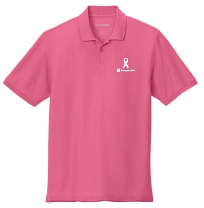 Picture of Men's Wearever Pique Polo (Awareness Pink)