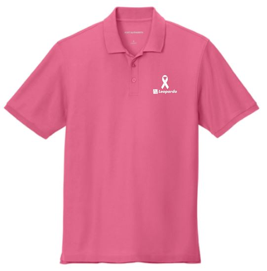 Picture of Men's Wearever Pique Polo (Awareness Pink)
